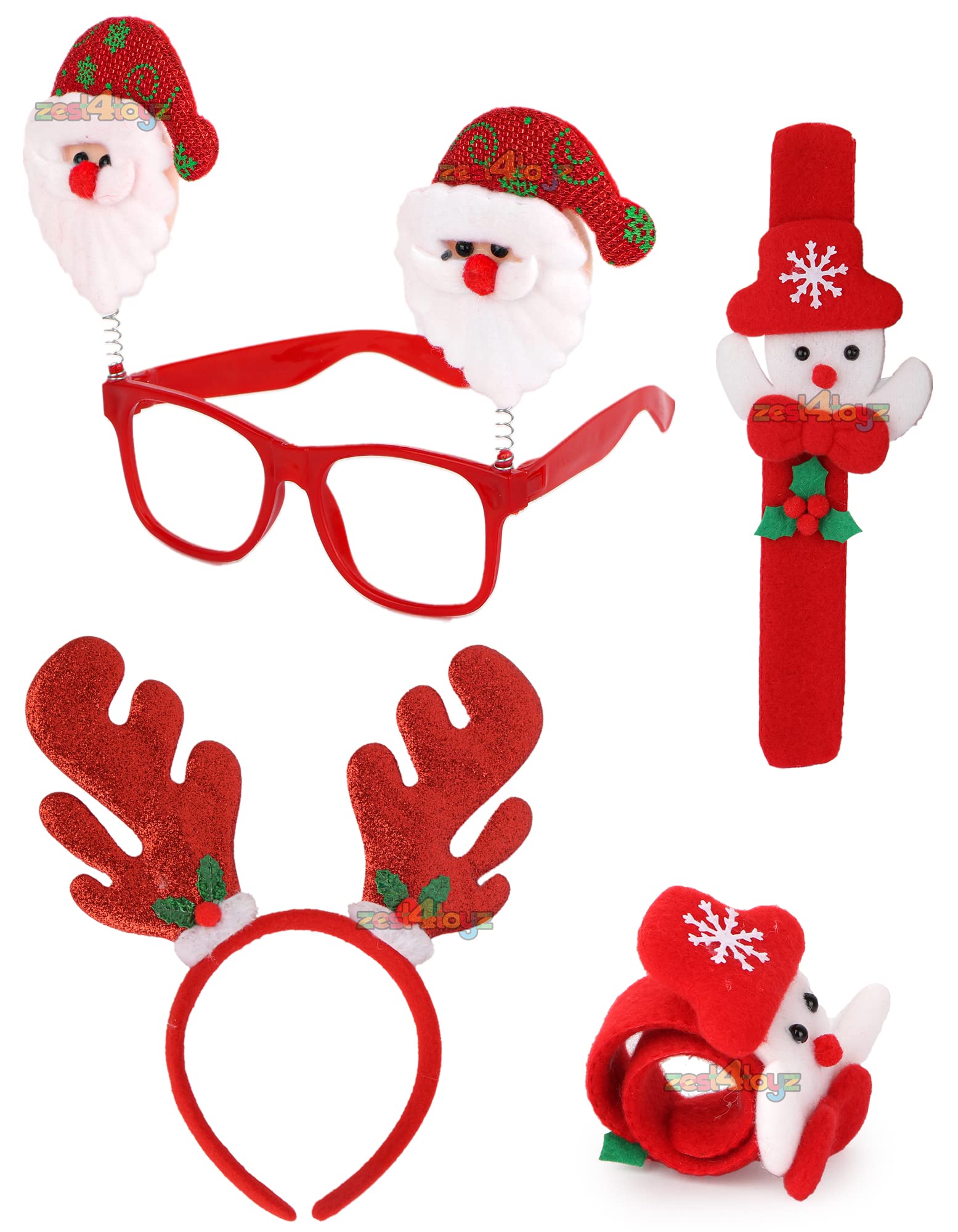 Zest 4 Toyz Colorful Christmas Headband Antlers Ear Hair Hoop for Kid, Christmas Party Hair Accessories Deer Hair Band,Party Props Christmas Decoration,Christmas Fun- PACK OF 6-Assorted Color (B081HDR4XS) Amazon Price History, Amazon Price Tracker