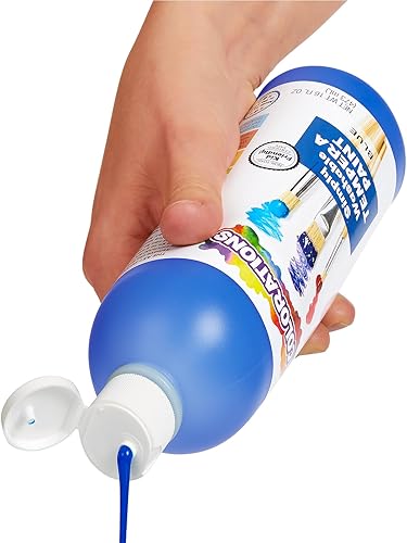 Vista 12 de Colorations - Pinturas de témpera lavables, paquete variado multicolor, suministros para clases, artes y manualidades Surtido