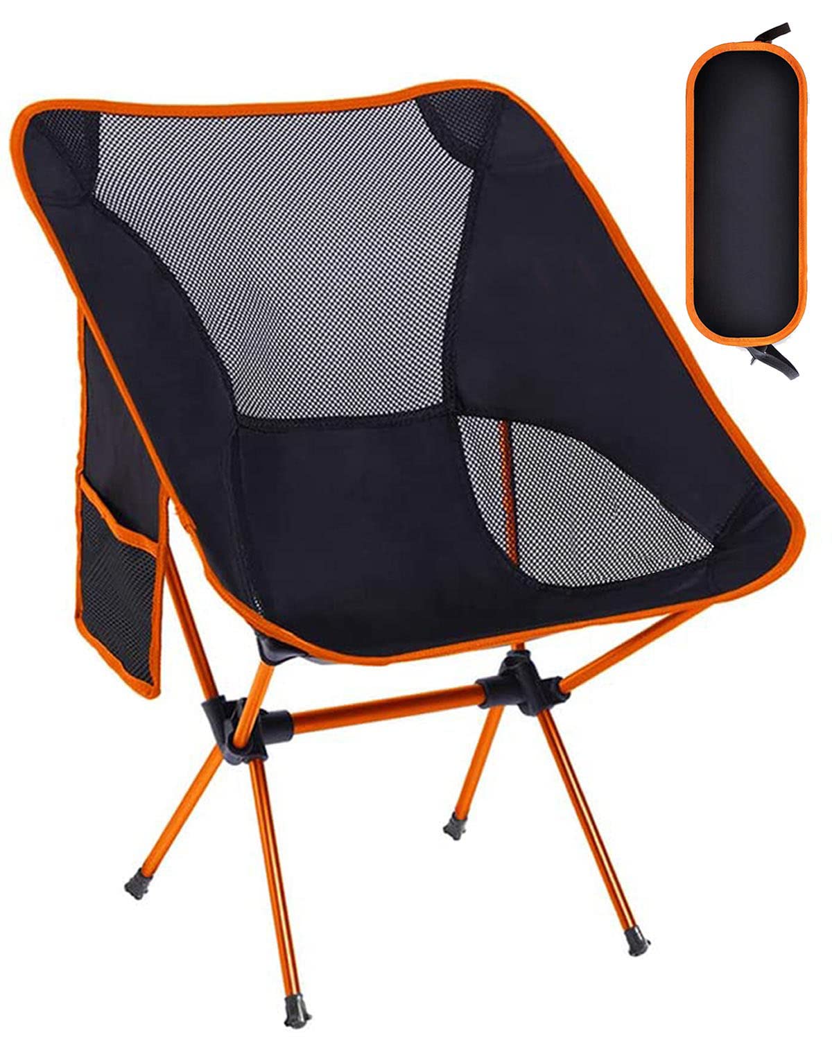Folding Camping Chair, Strong Sturdy Portable Folding Chairs Outdoor with Carry Bag, Backpack Camp Chair Ultra Lightweight Camping Chair for Outdoor, Travel, Hiking, Camp, Fishing, Picnic Folding Camping Chair, Strong Sturdy Portable Folding Chairs Outdoor with Carry Bag, Backpack Camp Chair Ultra Lightweight Camping Chair for Outdoor, Travel, Hiking, Camp, Fishing, Picnic