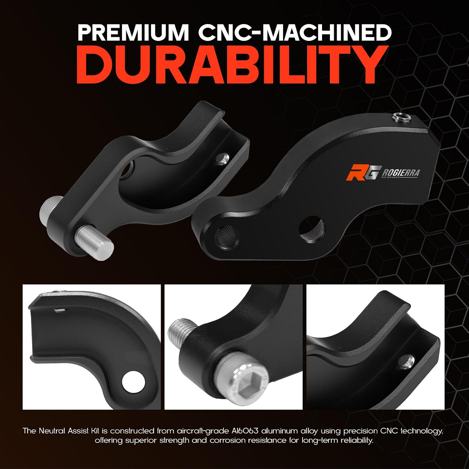 Ez Shift Neutral Gear Assist Kit for Harley- CNC Machined Shift Lever, Easy Neutral Finder, Fits 2018-2025 Touring (ElectraGlide/Road Glide/Tri Glide) & Softail (Fat Boy 114) Motorcycles(Black)