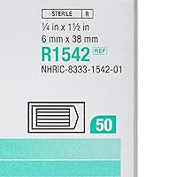 Vista 2 de 3M Steri-Strip parches adhesivos para cierre cutáneo (reforzado) R1542 (Pack de 50)