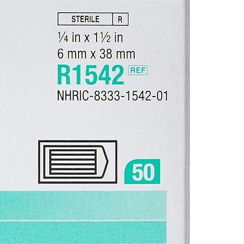 Miniatura 2 de 3M Steri-Strip parches adhesivos para cierre cutáneo (reforzado) R1542 (Pack de 50)