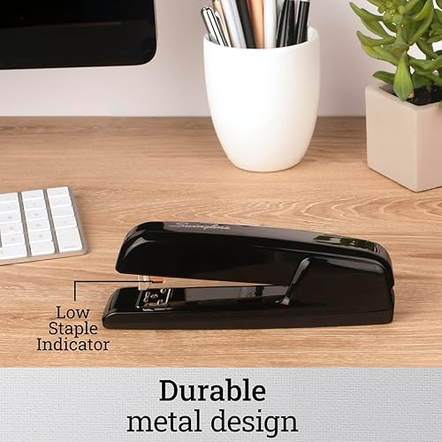 Vista 4 de Swingline 747 - Engrapadora icónica de escritorio, capacidad para engrapar 25 hojas, engrapadora resistente para suministros de escritorio, oficina