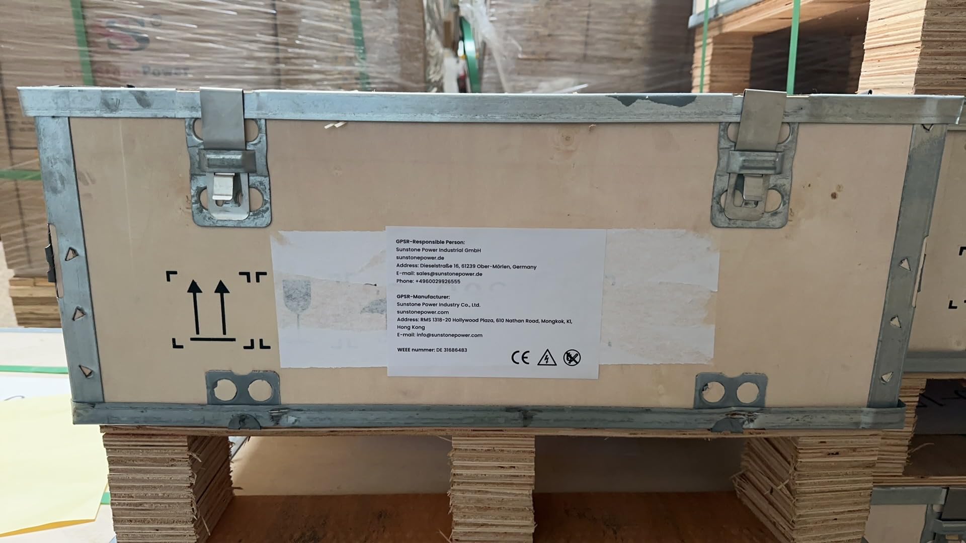 Sunstone - Batteria LiFePO4 da 48 V, 200 Ah, 9,6 KWH PV di accumulo di energia (15S) per impianti solari, UPS e comunicazioni multinvertitore