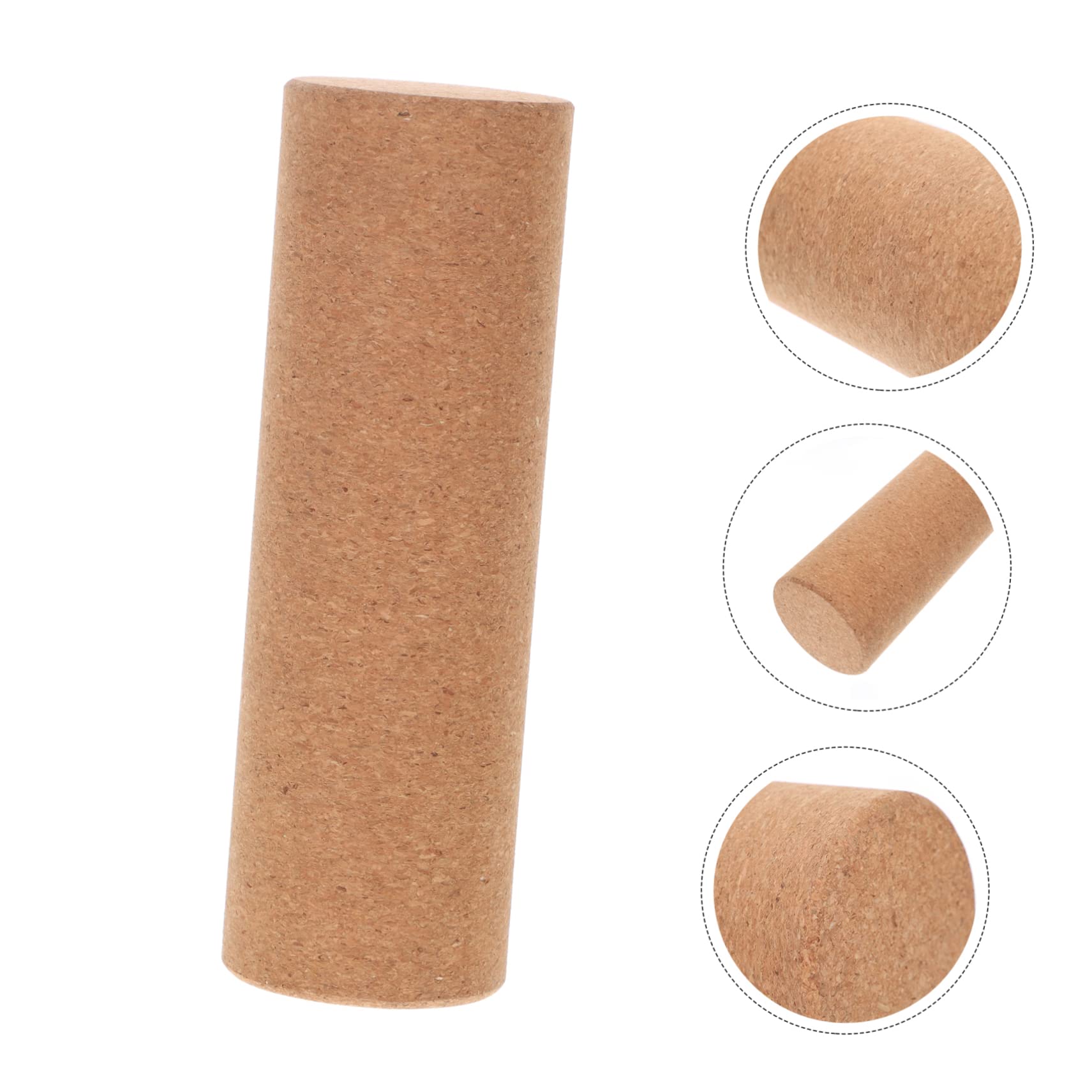 Toyvian Columna De Yoga De Corcho Para Masaje De Espalda Cilindro De Yoga Deportivo Portátil Para Entrenamiento De Flexión De Espalda