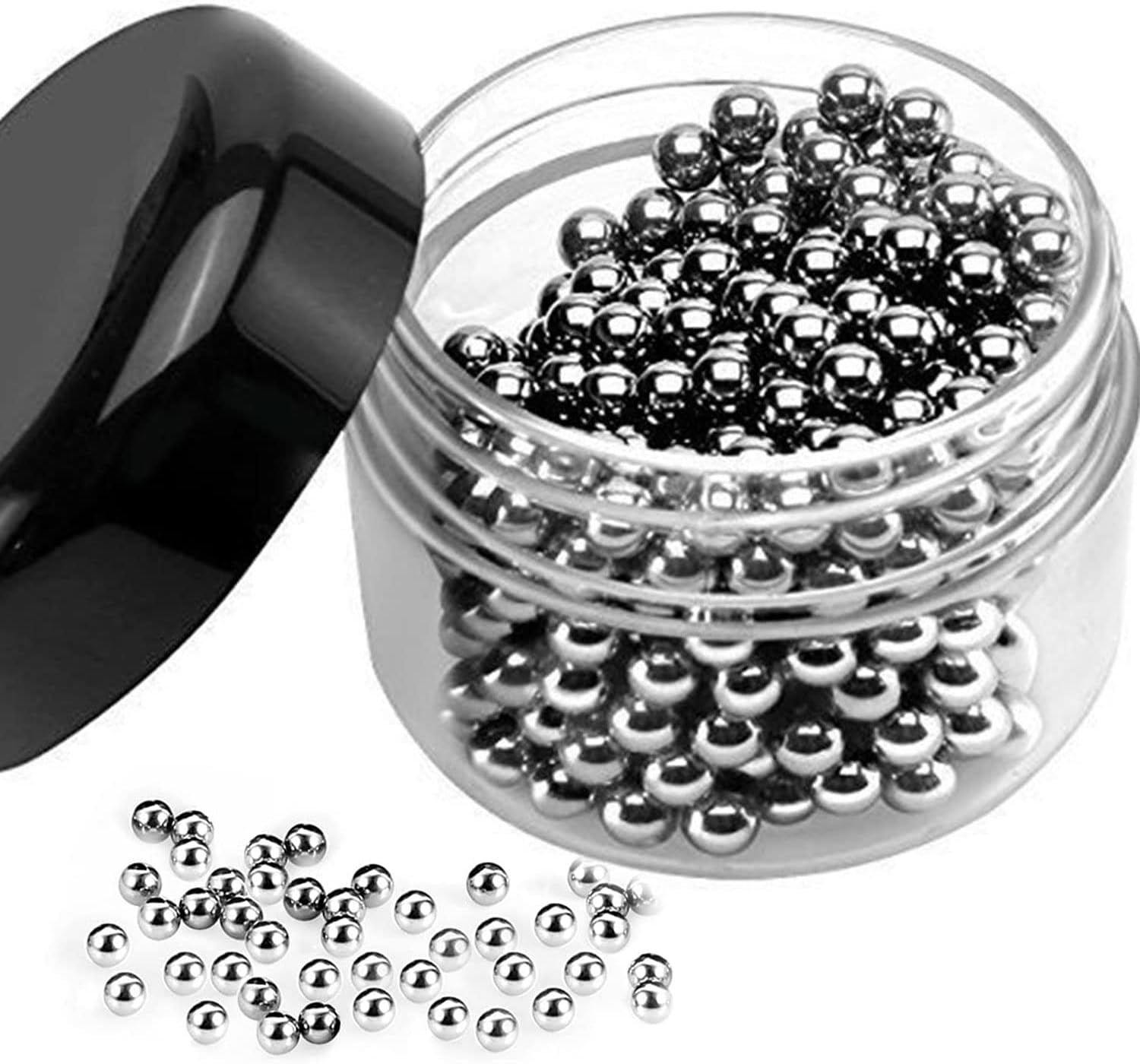 CAM2 304 Stainless Steel Cleaning Beads, Quick Cleaning without Leaving