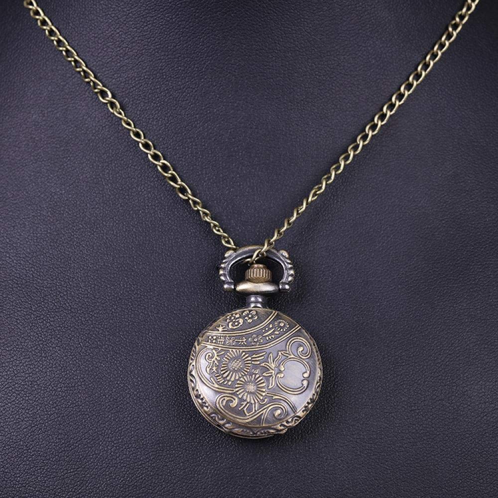 Montre De Poche Quartz Avec Chaîne Acier Poli – Homme Femme – Bijou Mariage Style Vintage