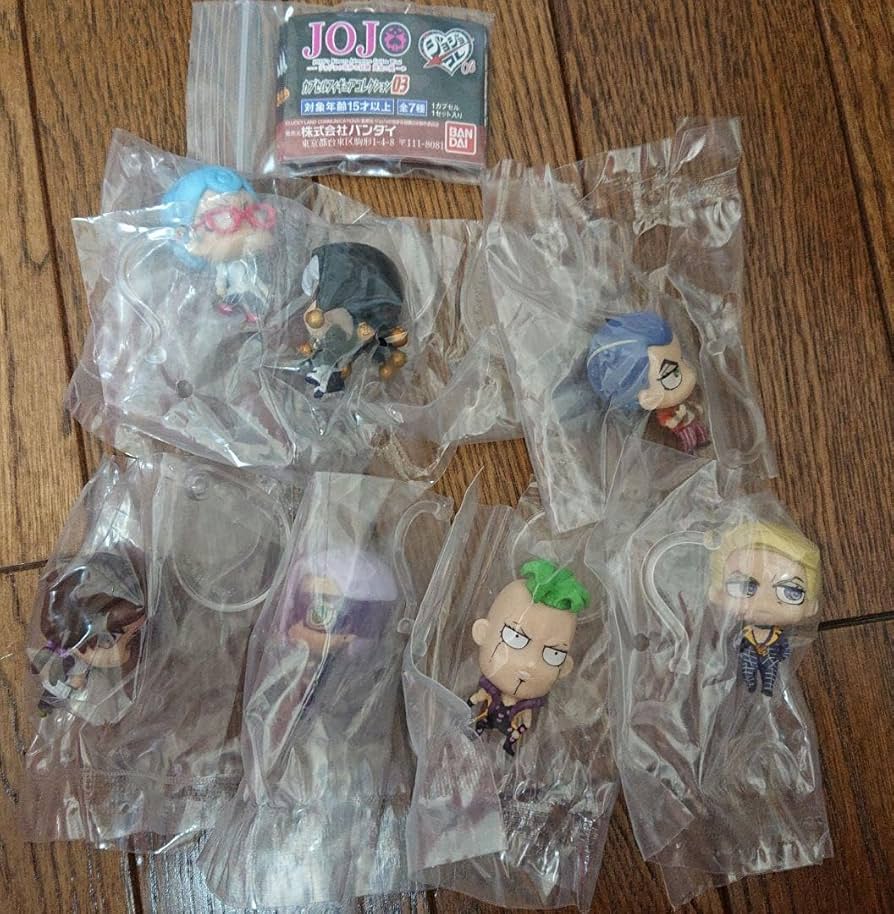 Amazon.co.jp: ガチャ カプセルフィギュアコレクション ジョジョ