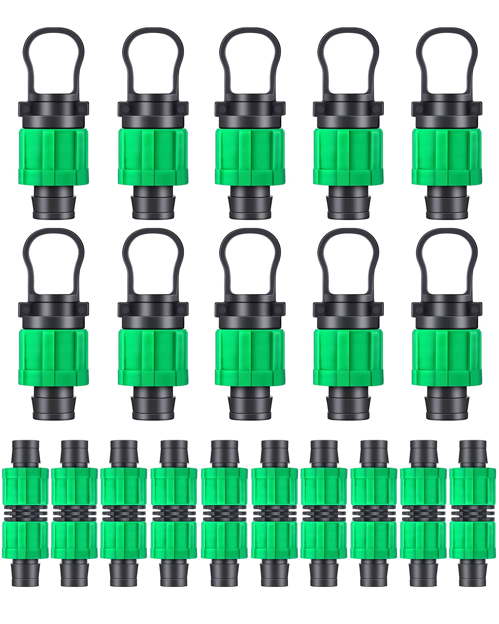Buy 20 Pieces Drip Irrigation End Cap, 1/2 inch Universal Drip