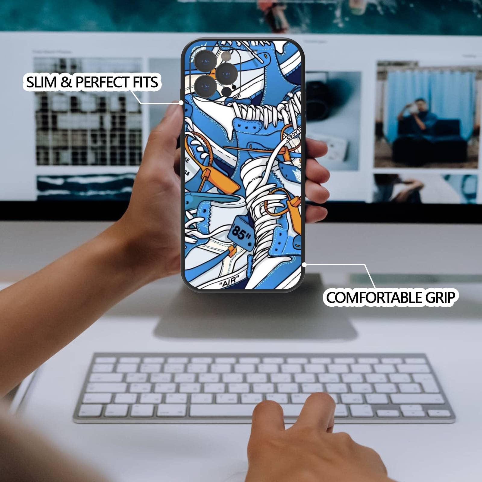 IPhone 11 Pro Hülle Mit Basketball-Design – Stoßfestes TPU-Silikon, Cooles Sport-Muster, Für Jungen
