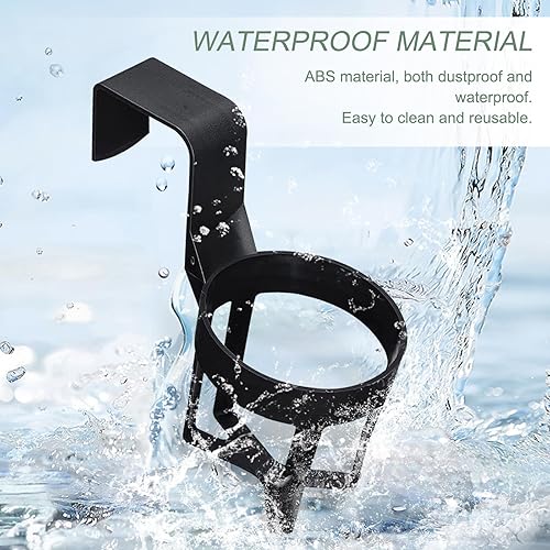 Miniatura 3 de 2 portavasos de automóvil, diseño portátil impermeable, soporte de almacenamiento de vasos para cinta de correr, accesorios universales y duraderos