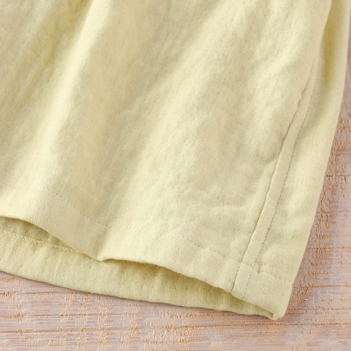 [UCHINO] ワンピース マシュマロガーゼギャザーキッズワンピース RDS70682 ピンク 120