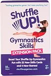 Shuffle Up Gymnastics Jeux de cartes - 70+ Amusant & Cartes de compétences actives pour les enfants, cartes de fitness développer des fondamentaux, l'endurance & La force, facile à jouer pour les enfants. Carte de niveau de compétence multiple inclus 2 Dies