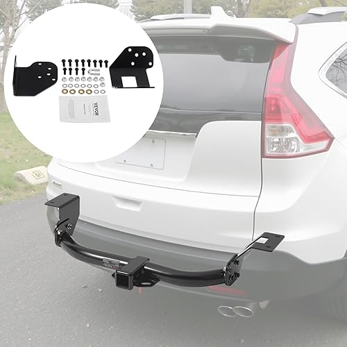 Vista 38 de VEVOR Enganche de remolque clase 3, receptor de 2 pulgadas, compatible con Jeep Grand Cherokee 2011-2021, marco de tubo de acero Q345B, enganche