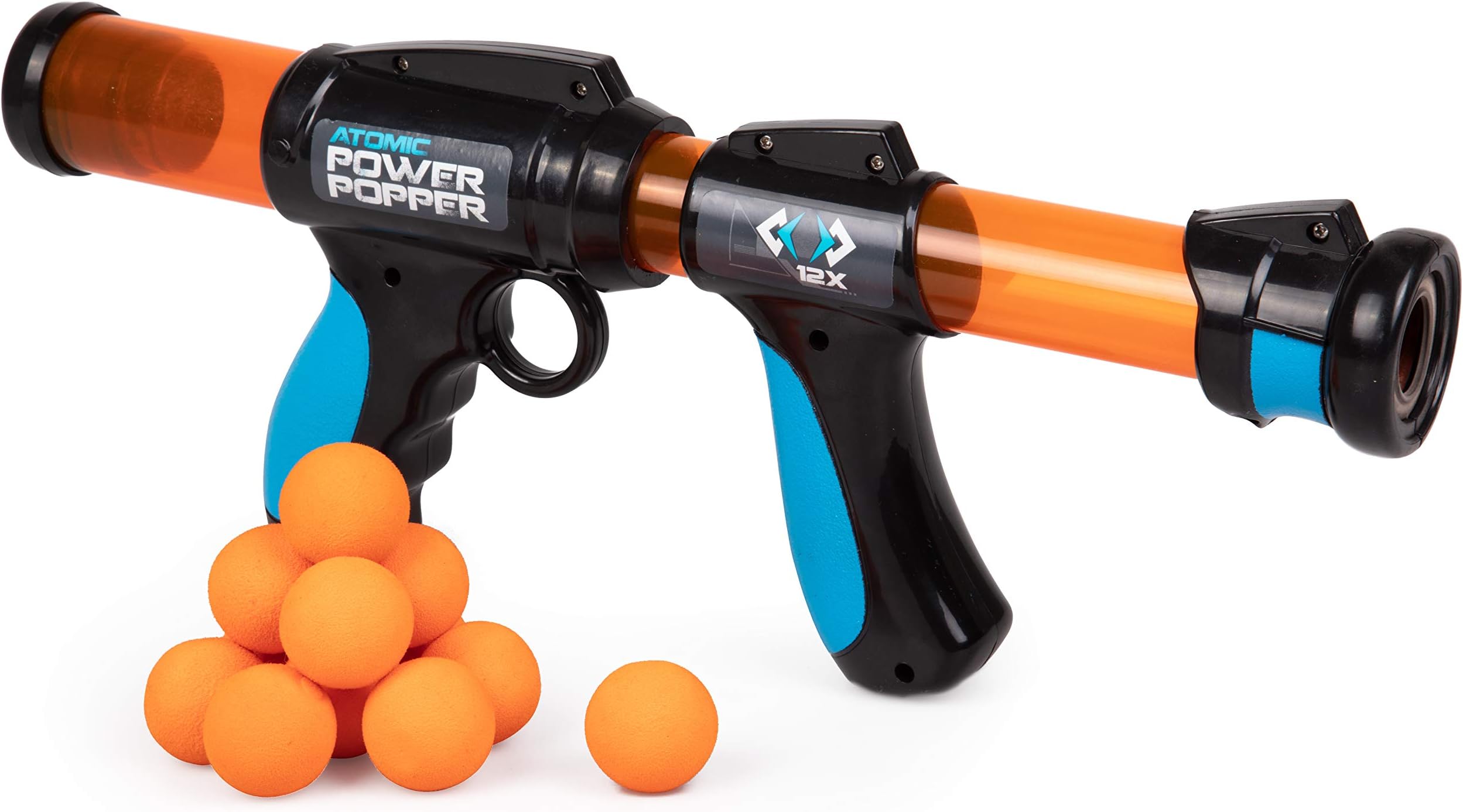 Hog Wild Cheatwell Games Atomic Power Popper 12 Shot Blaster,Various,Medium