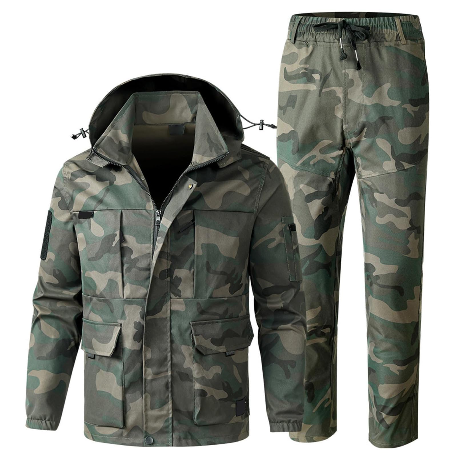 Tenue Militaire Homme De Vestes Coupe-Pluie Randonnée Homm Ete Pantalon Chasse Travail Jogging Randonnée Treillis Militaire Homme