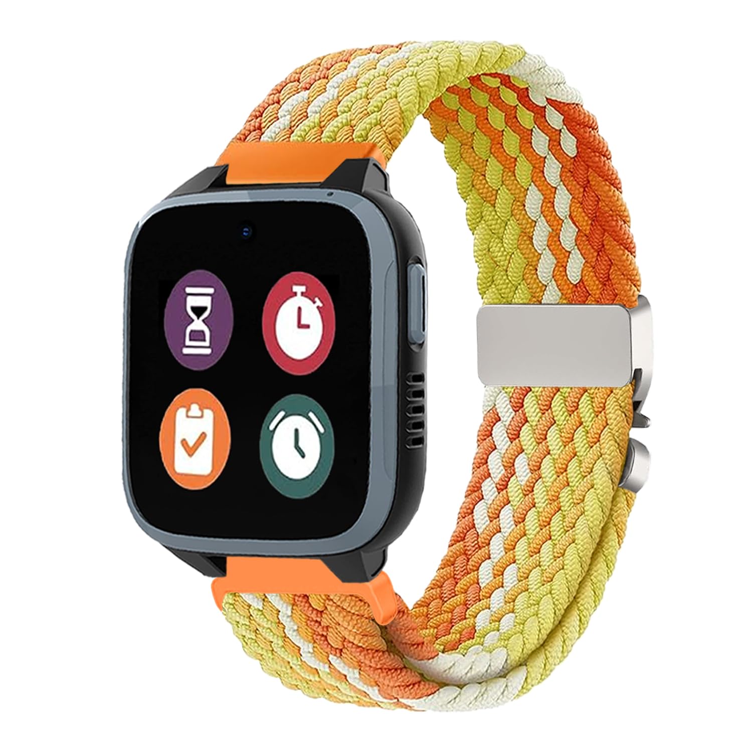 Aurrain 16MM Woven Nylon Watch Strap with XPLORA X5/X5 Play/XGO 2/XGO 3,Unisex woven nylon sports Watch Strap for children.