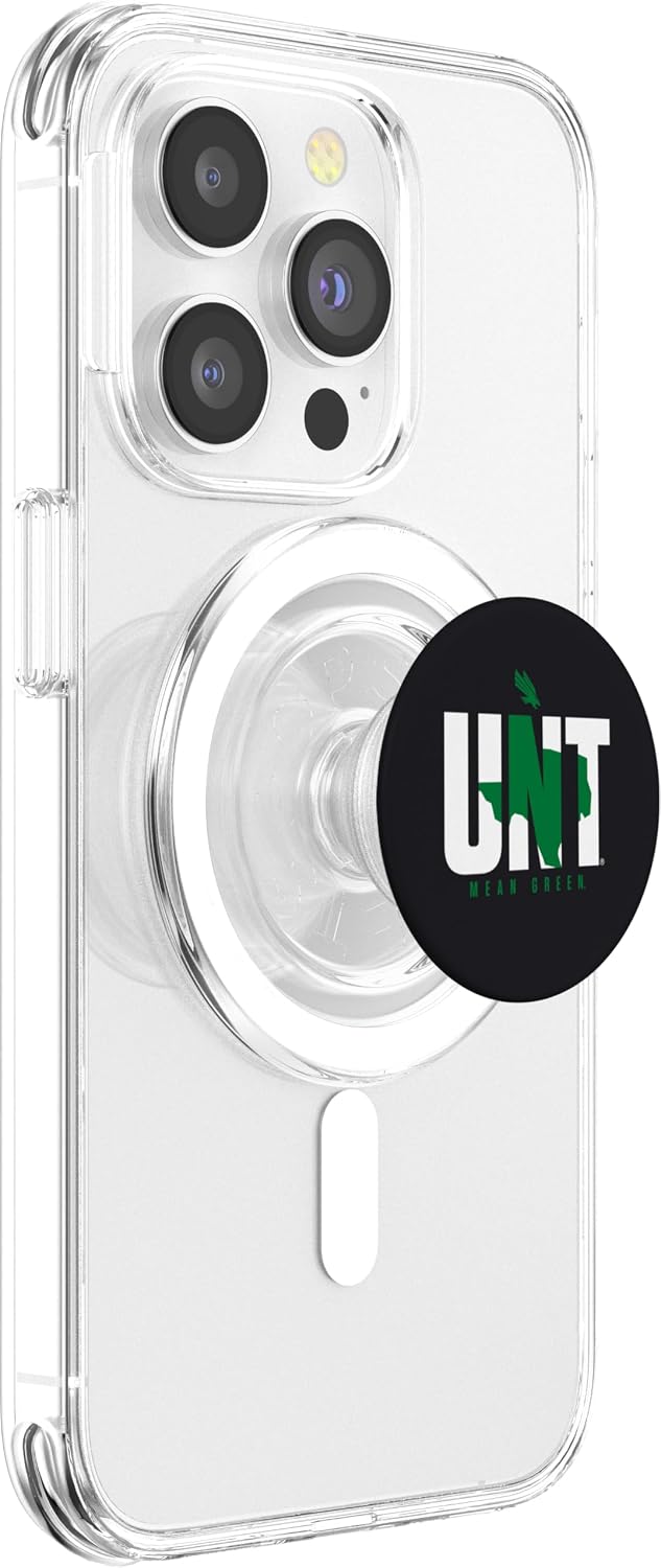 North Texas Mean Green | NCAA University of Merch | 18NTPRD PopSockets PopGrip for MagSafe