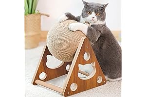Anti-Depression Cat Interactive Sisal Scratcher Toy Ball