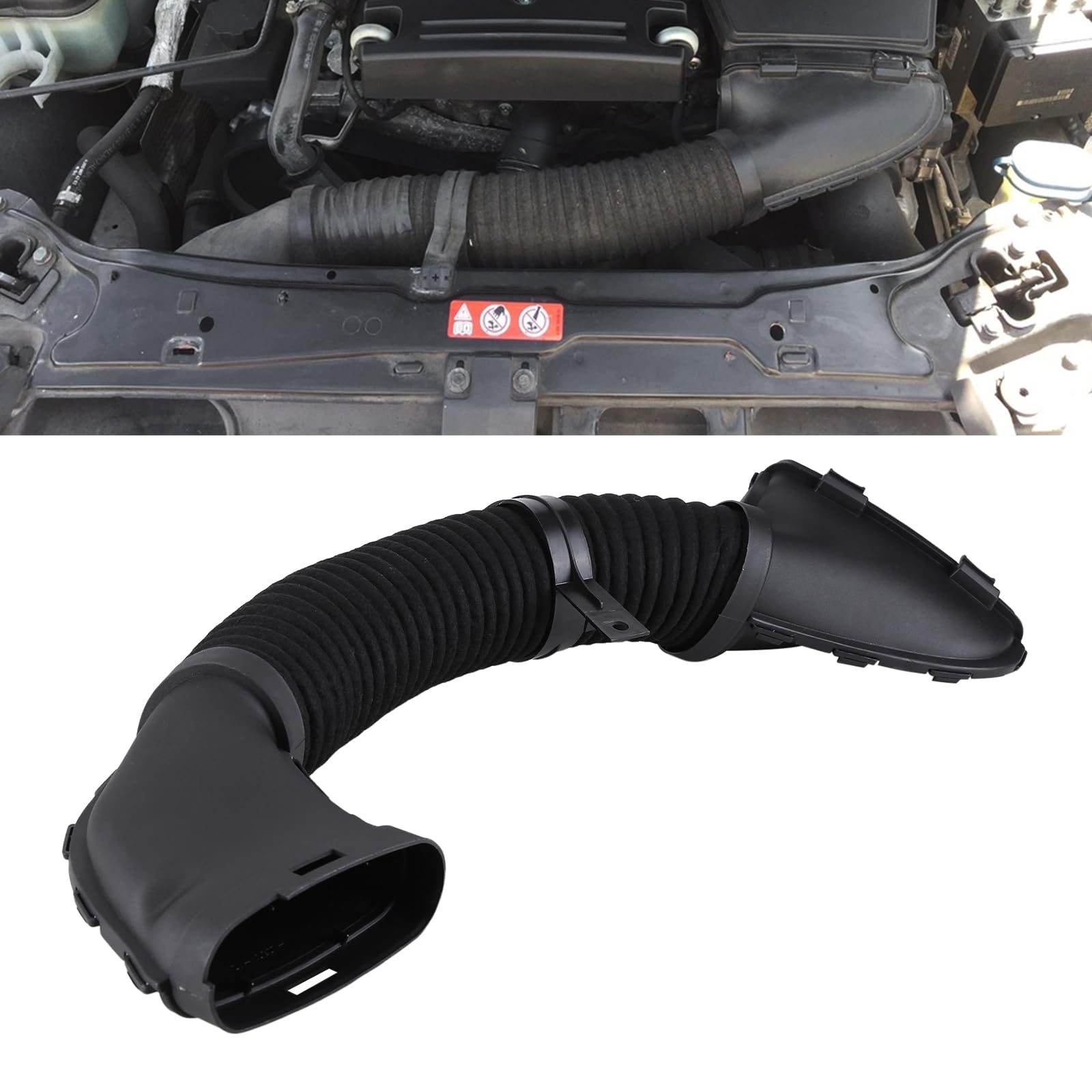 Ansaugschlauch Luftfilter, 2710900282 Ansaugrohr Luftansaugschlauch für Mercedes W203 CL203 CLK209 M271 Ansaugschlauch 2710900282 Auto Ansaugrohr Motor Lufteinlass Schlauch Rohr Luftschlauch