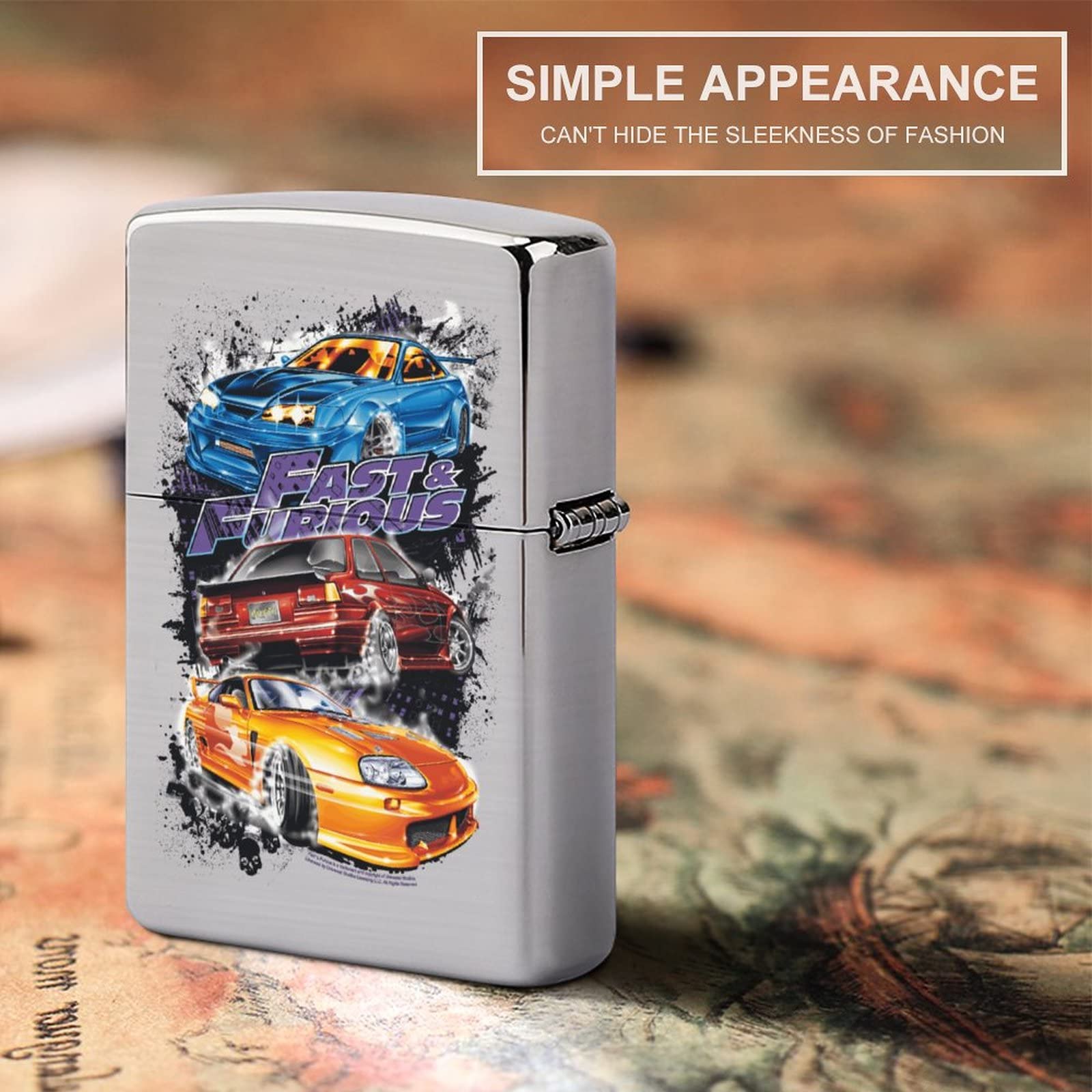 Amazon.co.jp: ジッポライター兼用ケース ワイルド・スピード ZIPPO