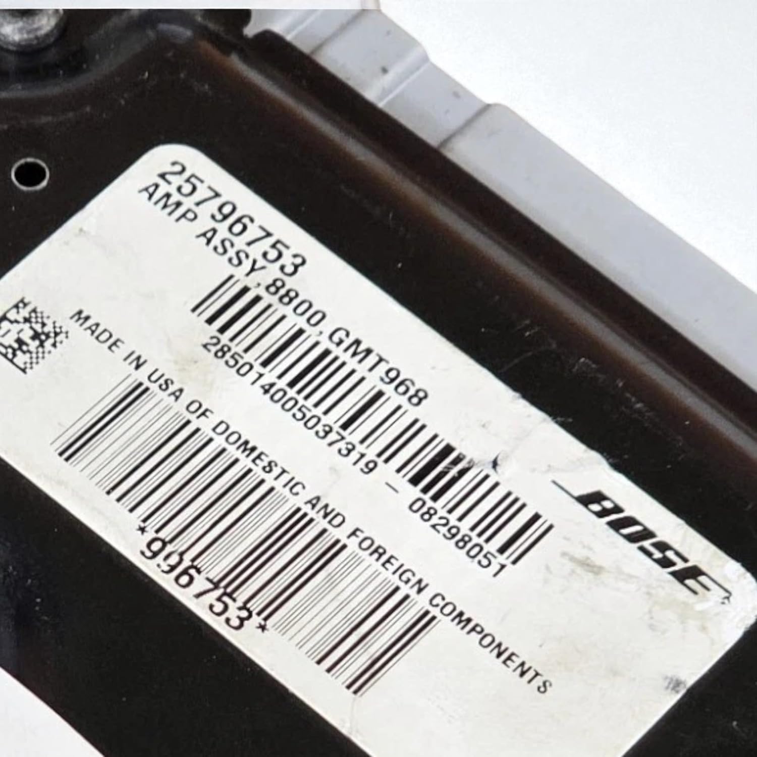 2007-2009 Acadia 25796753 Bose Audio Sound System Amplifier OEM