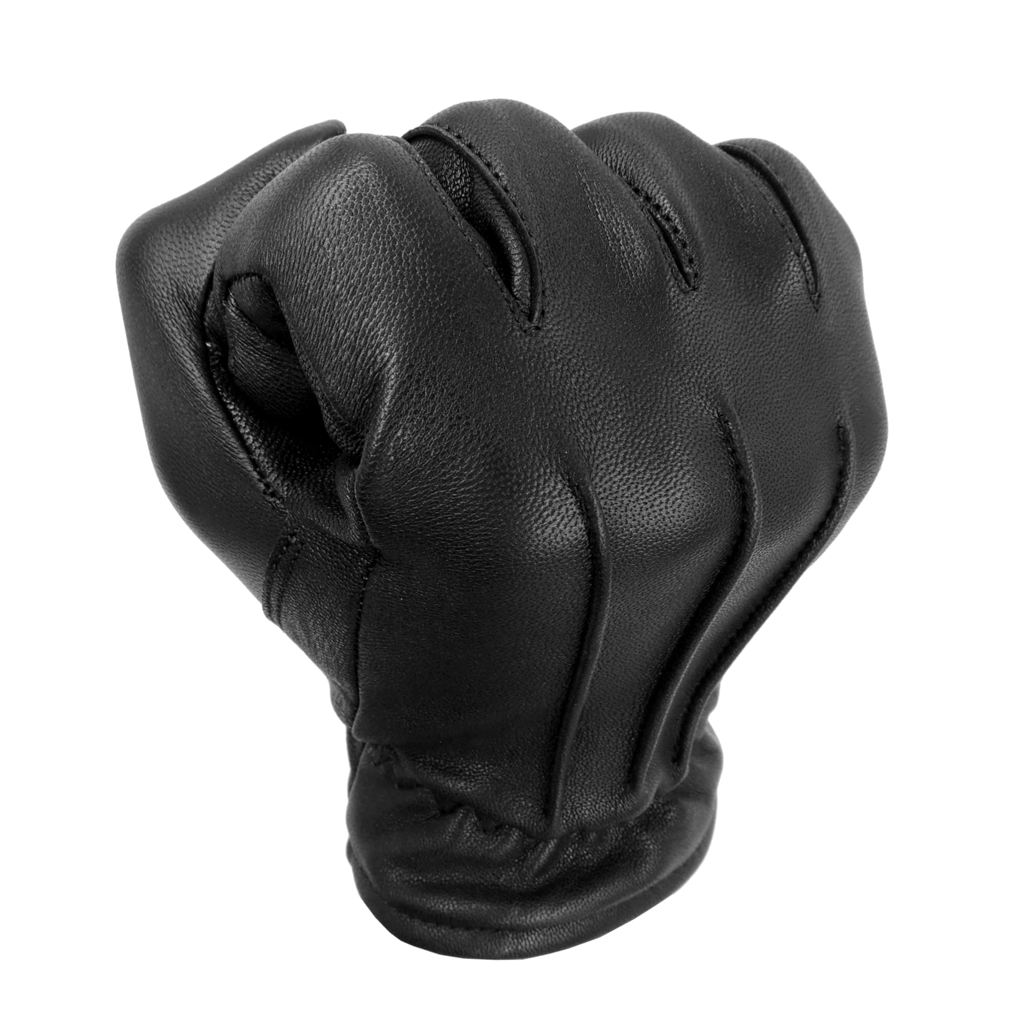 TacFirst Highway Patrol H001 POLIZEI Echtleder Einsatzhandschuhe 360° Schnitthemmend, Security Handschuhe