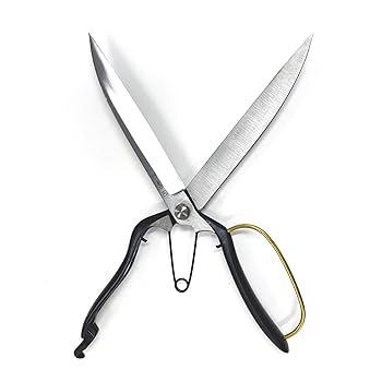 ラスト　吾妻川 盆栽鋏 高級特鋼製 片手刈込鋏 リング付③ リング付き 片手刈込（葉刈り）鋏 