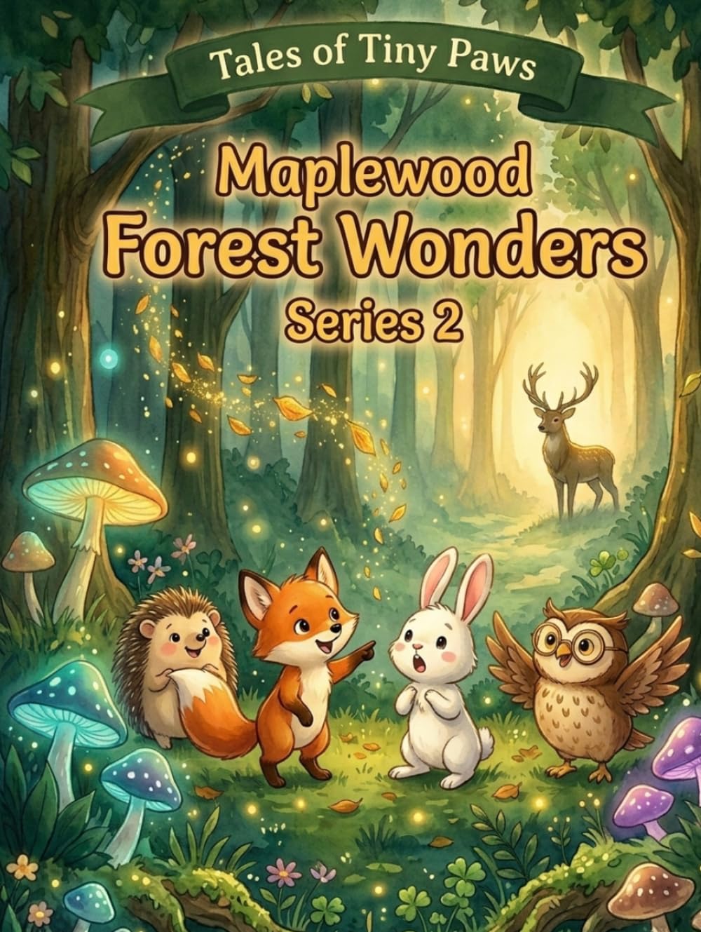 Tales of Tiny Paws: Maplewood Forest Wonders: Magical Bedtime Stories for Kids Ages 5+ with Lovable Forest Friends