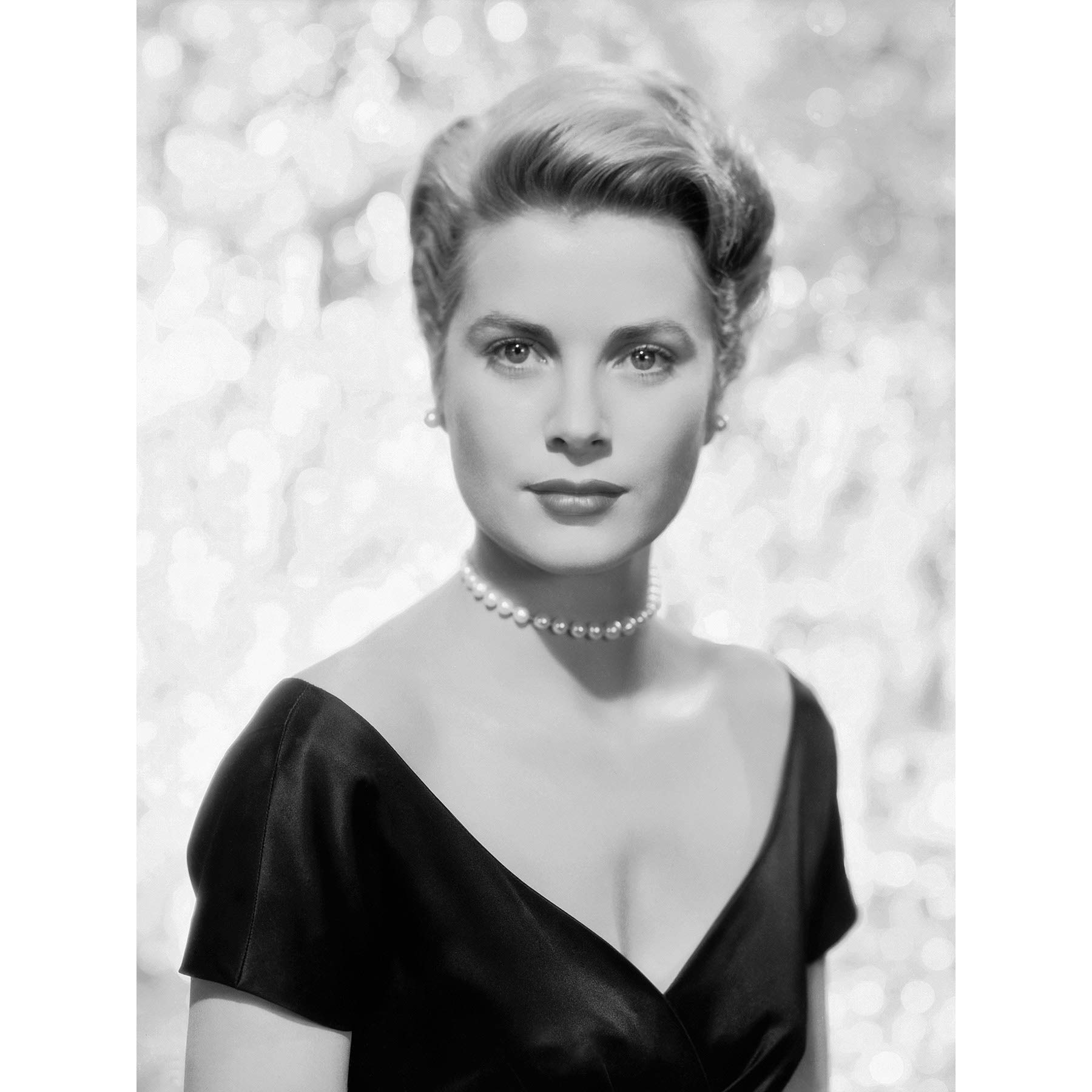 Portrait Actress Princess Grace Kelly Promo Old Photo Large Wall Art Poster Print Thick Paper 18X24 Inch