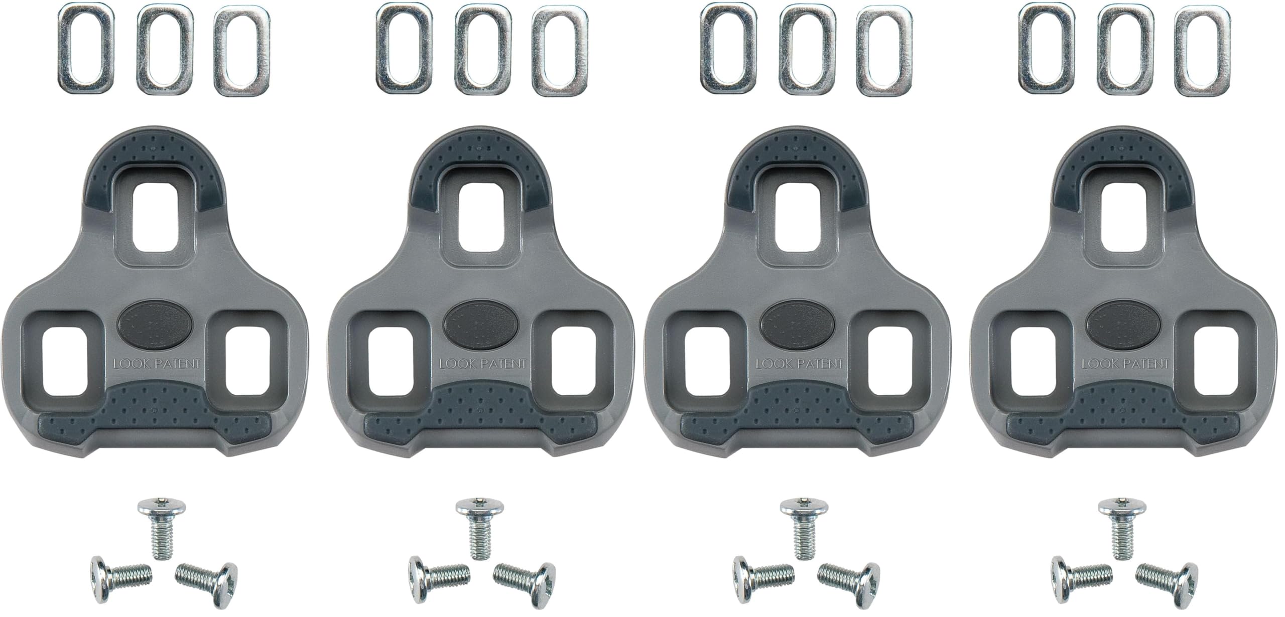 Look Keo Grip Cleats Grey Cleats by Look (Packung mit 2)