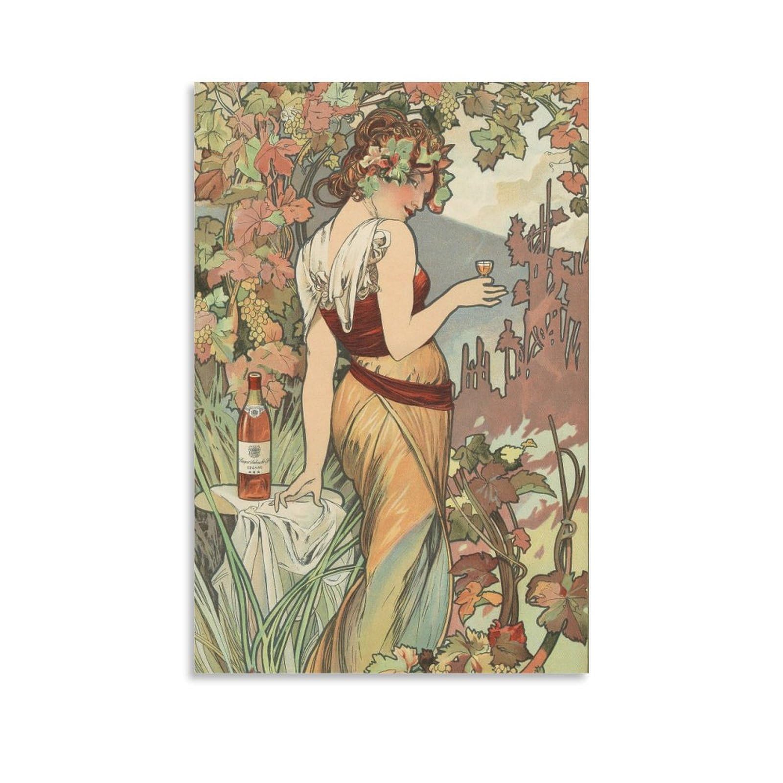 Amazon.com: Bisquit's Brandy-Lithographic Poster Print by Alphonse