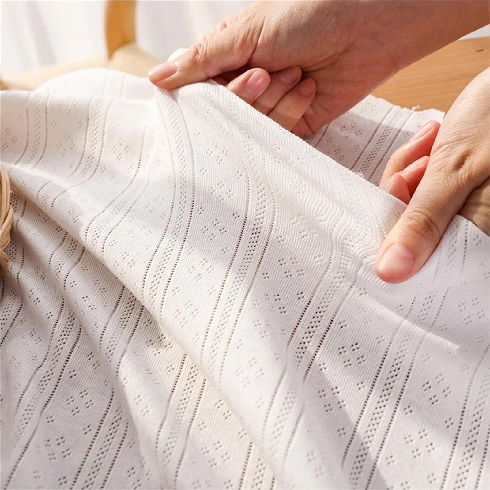 180 x 200 cm/85 x 50 cm, tela jacquard de punto acanalado elástico 32S para ropa de niños, ropa para el hogar, tela hecha a mano, tela K303290 para coser (1,180 x 200 cm)