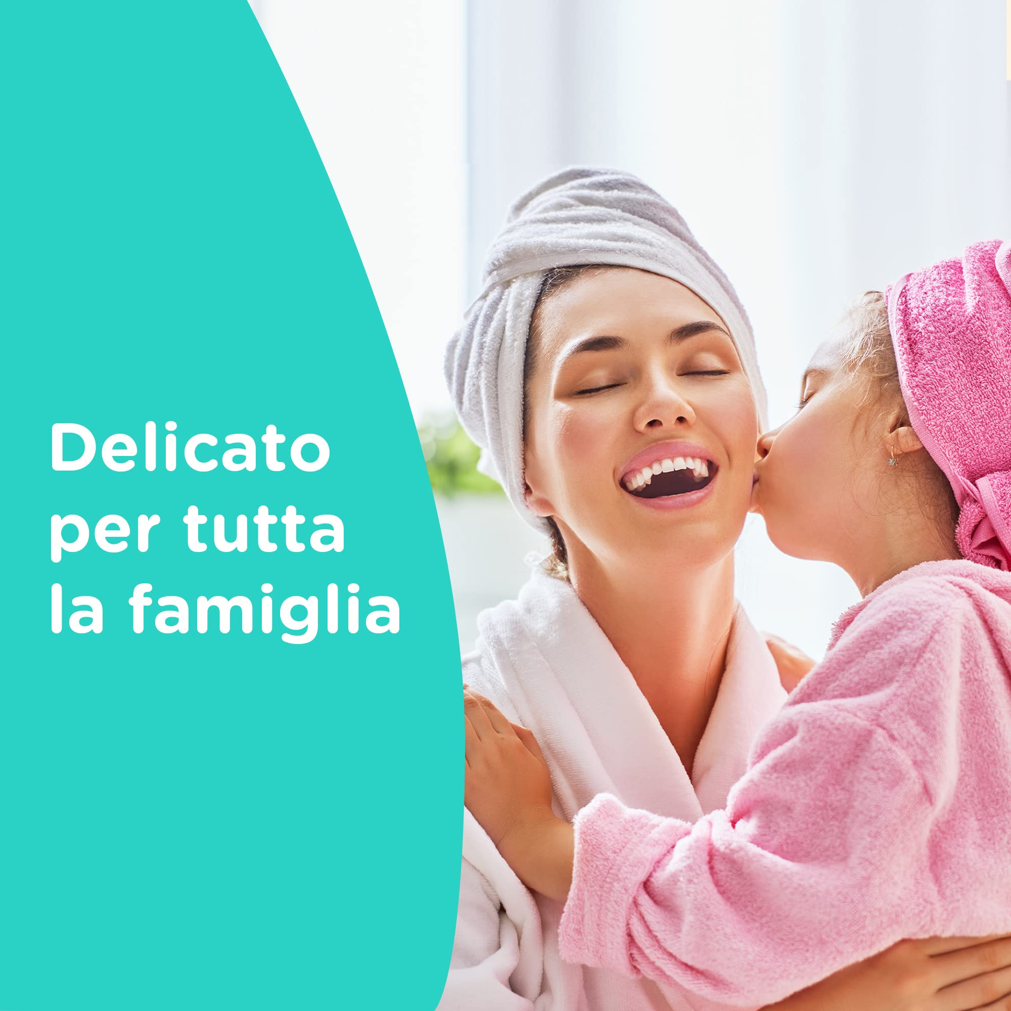 Johnson's Baby Soft & Shiny 2in1 Shampoo e Balsamo, Shampoo bambini con balsamo per un'idratazione extra, Formula Non Più Lacrime per una detersione delicata, Senza solfati e coloranti, 500 ml