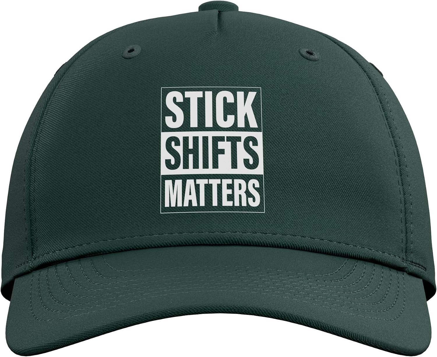 Stick Shifts Matter Manual Transmission Classic Car Guy Adjustable Baseball Hat image 2