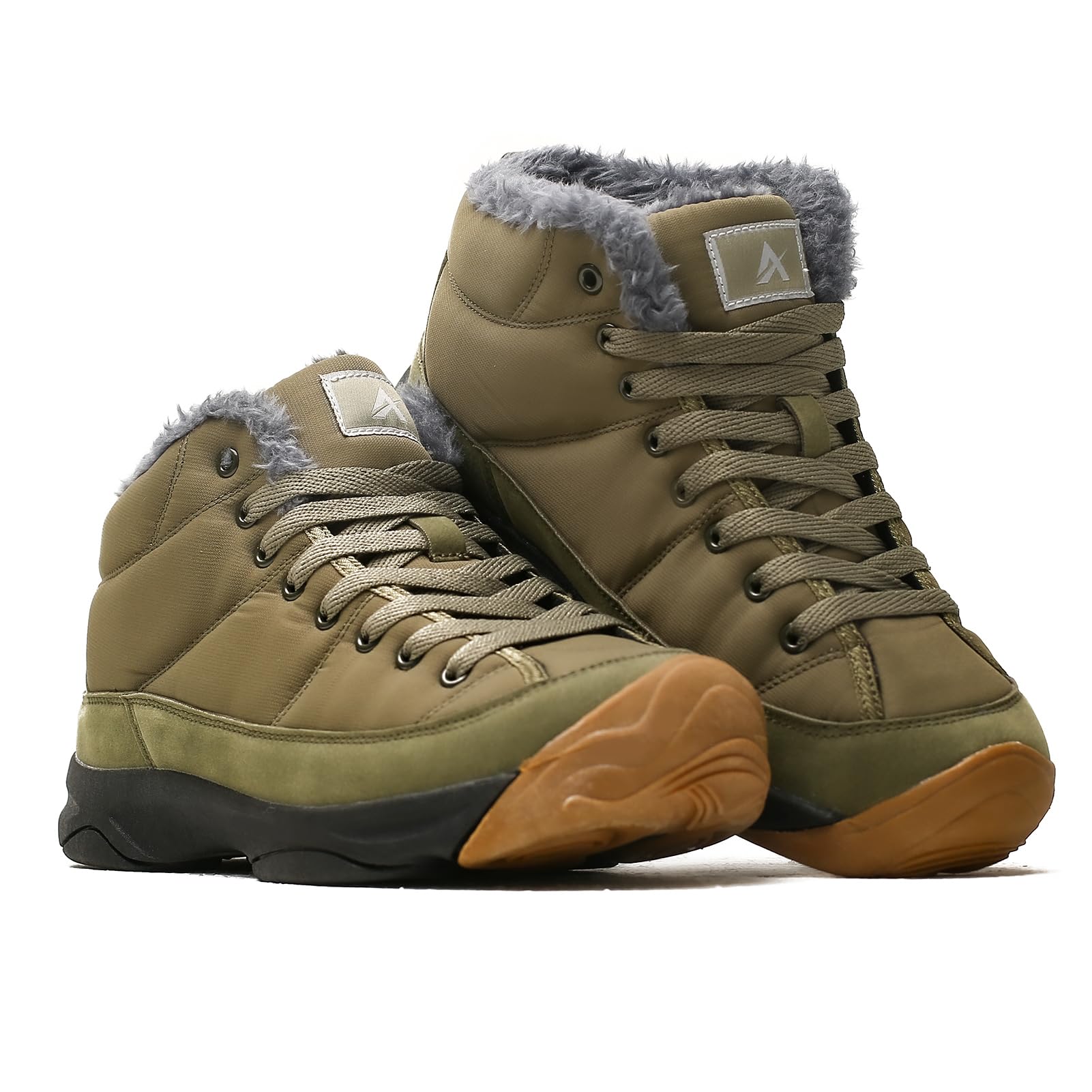 Azooken Scarpe da Trekking Stivali da Escursionismo in Pelle Impermeabile per Invernali Uomo Outdoor Cinque colori Uomo Donna 36-48