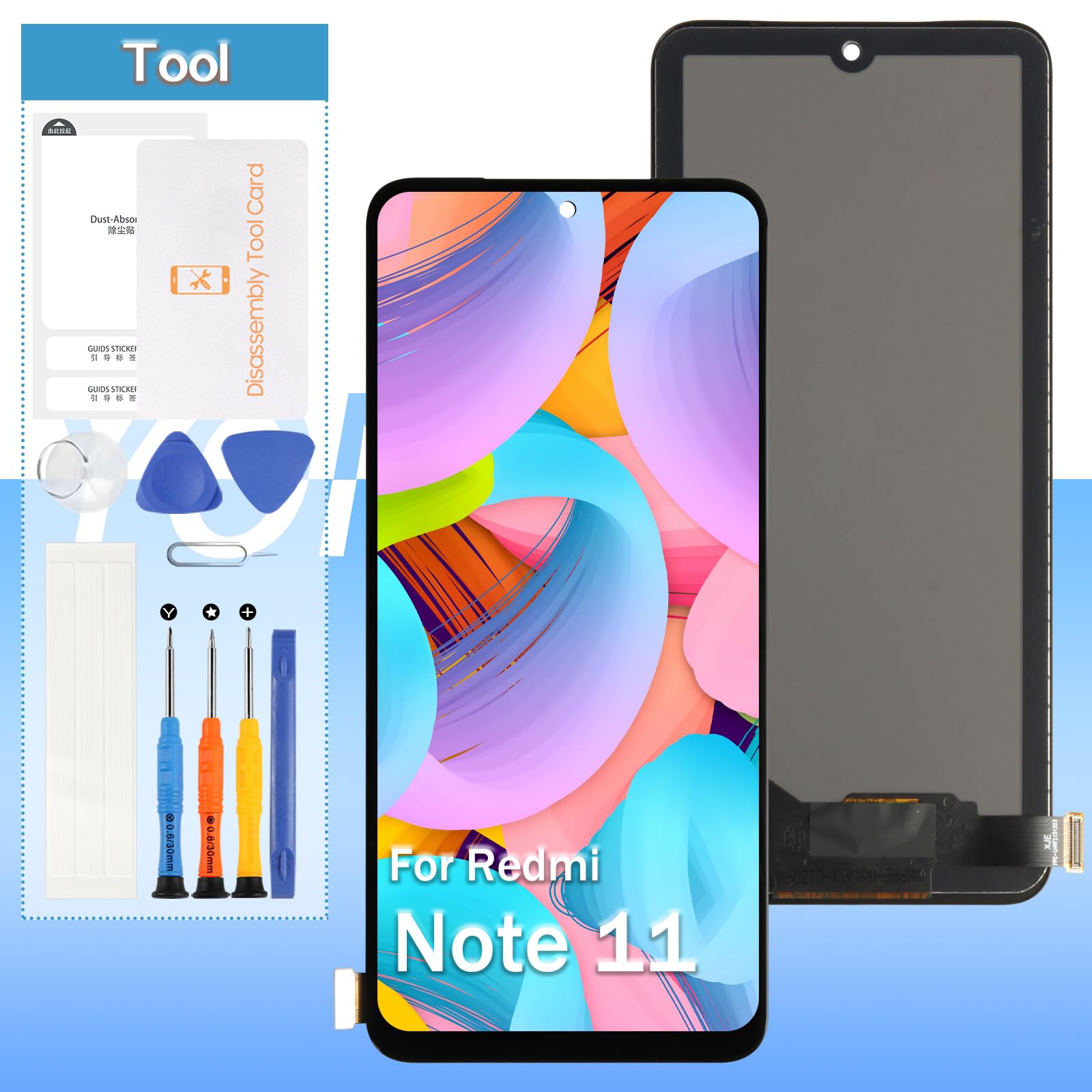 Screen Replacement for Xiaomi Redmi Note 11 (Incell