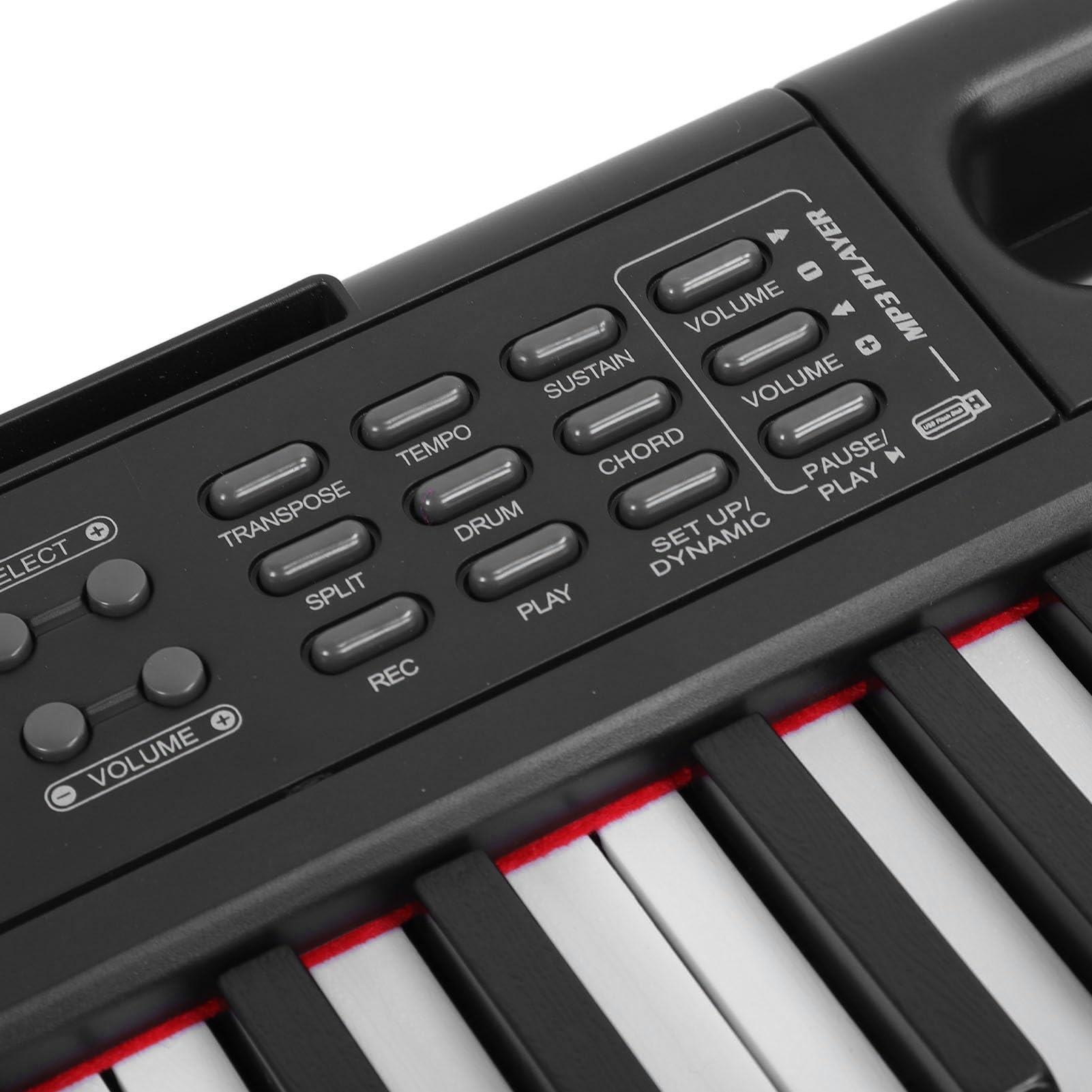 Set di Tastiere Elettriche, Tastiera di Pianoforte Multifunzionale per lo Studio e l'insegnamento Individuale (Spina europea)