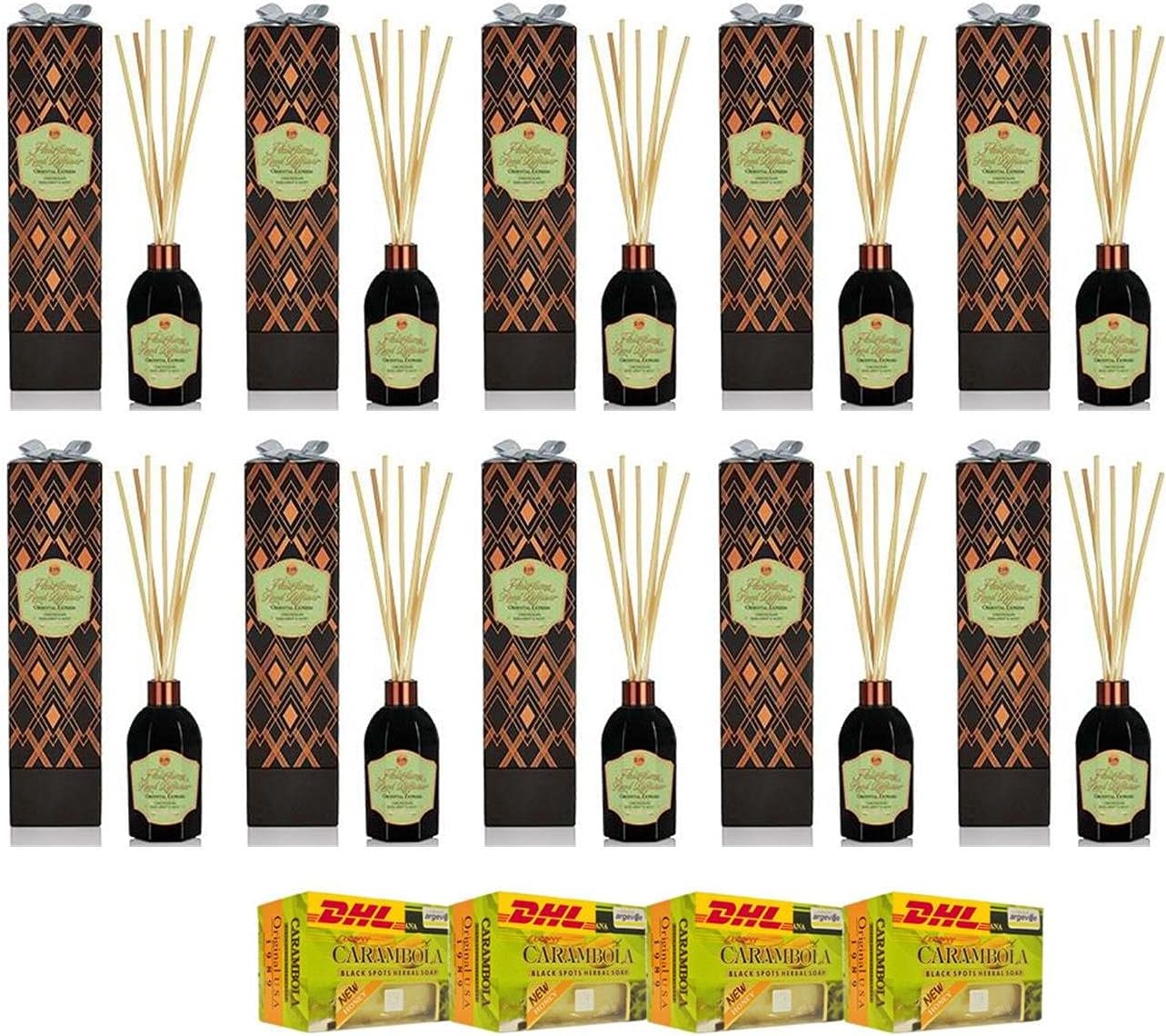 Havilah Set A70 Erbs Oriental Express Fleurfume Reed Diffuser by DHL by Beautygoodshop (Set of 10 Pcs) [Get Free for You Beauty Gifts] : Sports & Outdoors
