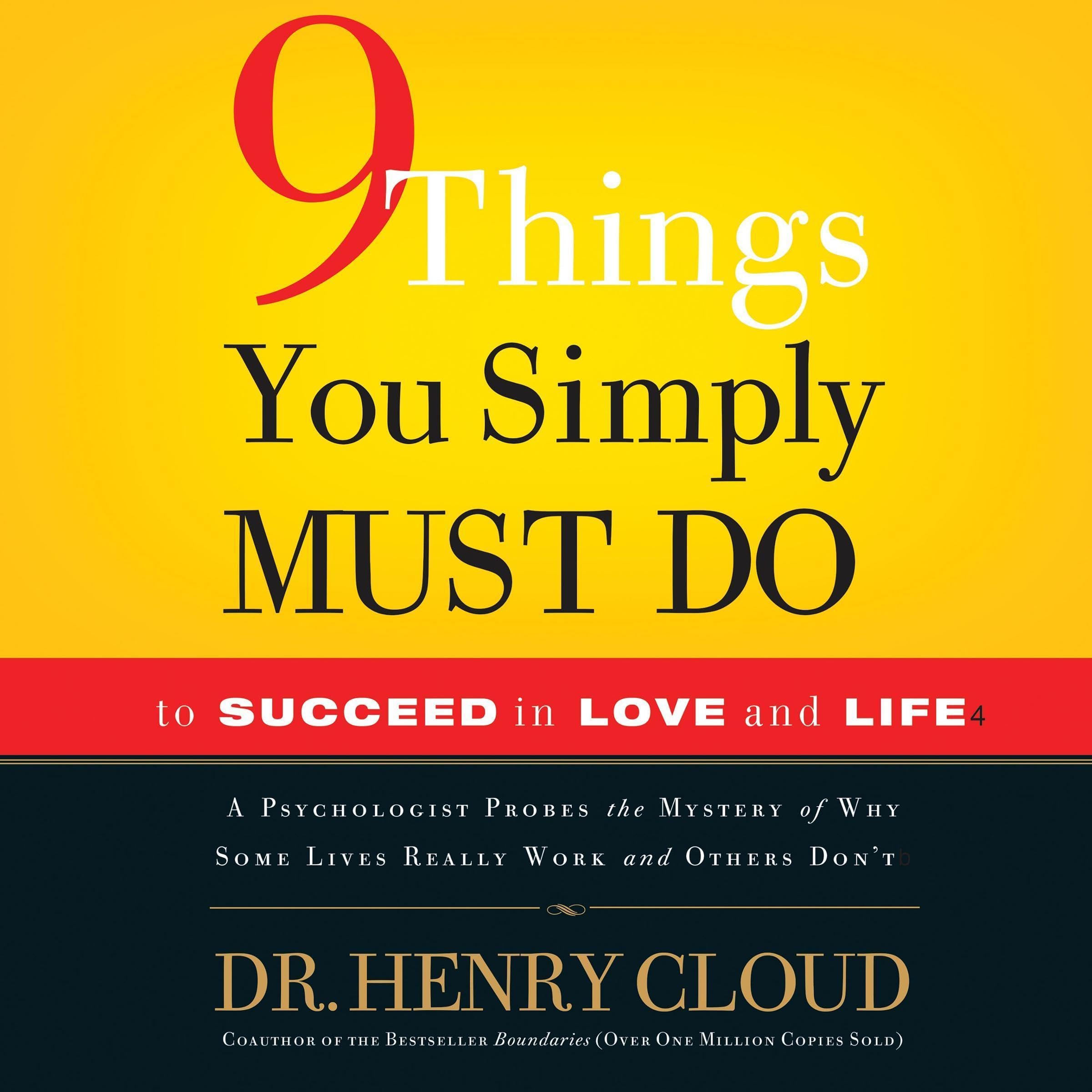 Cover art for 9 Things You Simply Must Do to Succeed in Love and Life