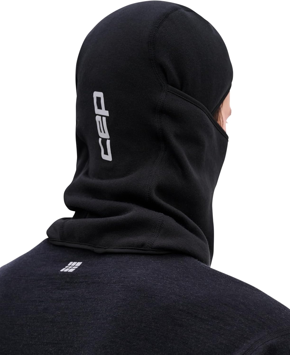 CEP Core Run Balaclava for Men & Women – Wind-Resistant Face & Neck Cover w/Soft Brushed Thermal Fabric & Reflective Accents - Image 6