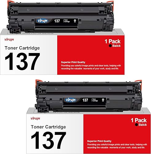 CRG137 137 Cartucho de tóner de repuesto para Canon 137 Cartucho de tóner negro 9435B001AA para usar con impresora ImageClass D570 LBP151dw MF216n