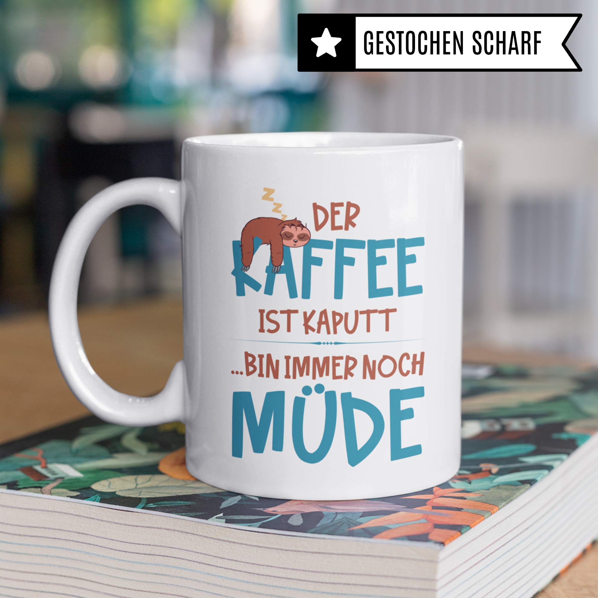Spruch-Tasse „Du Opfer“ – Lustige Weiße Keramiktasse Für Kaffee & Tee, Statement-Geschenk