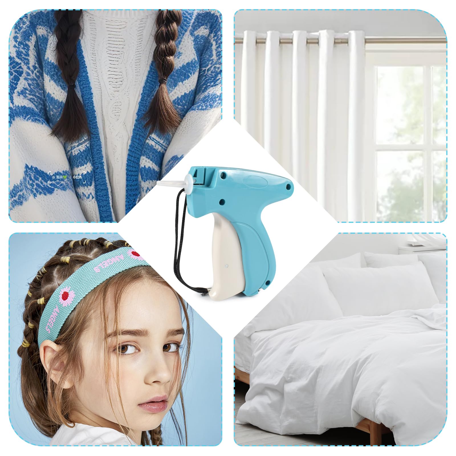 Riparatore Rapido Vestiti - Mini Macchina Da Cucire Portatile - Per Bottoni E Orli - Foto 6