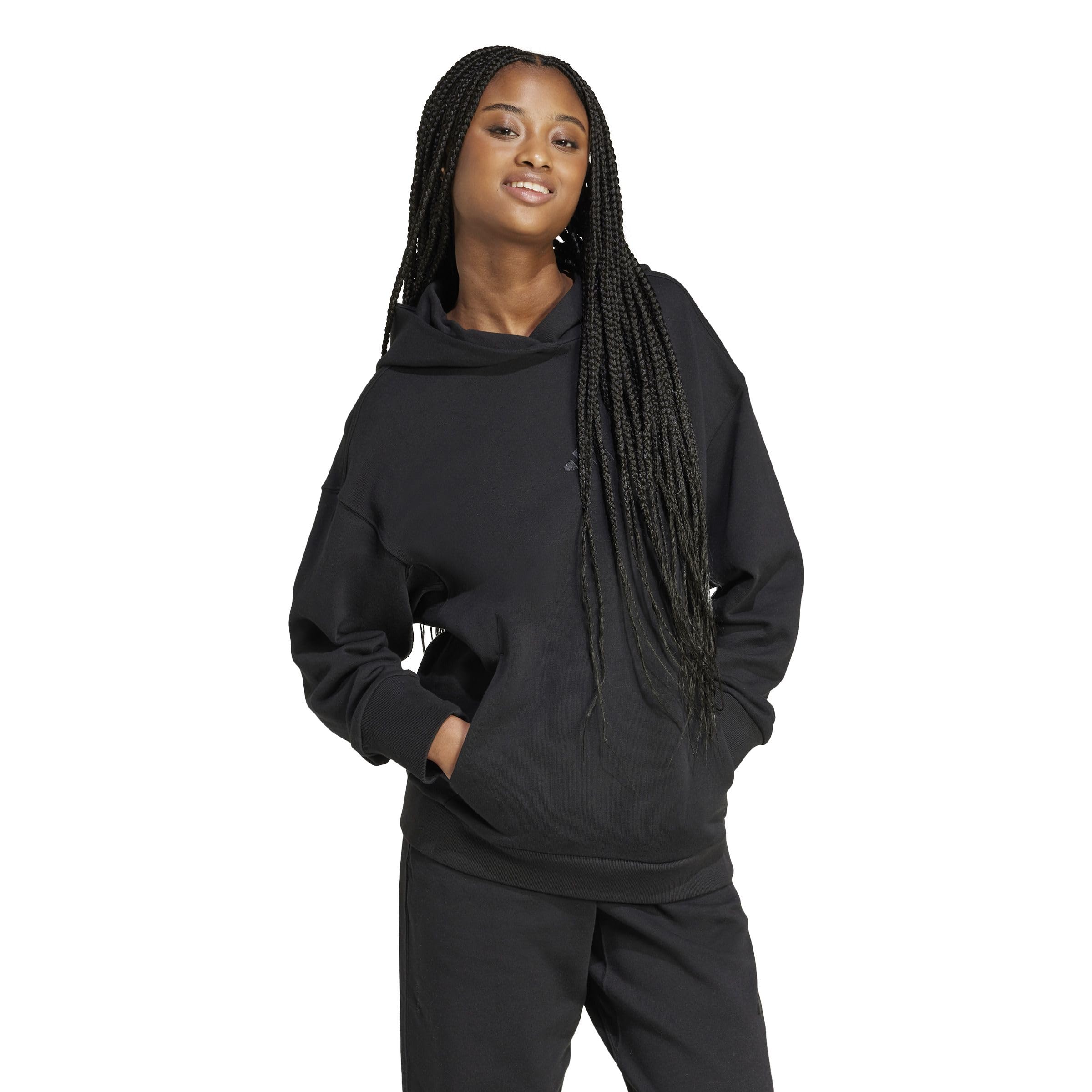 adidas Damen All Szn French Terry Loose Hoodie Kapuzenpullover (1er Pack)