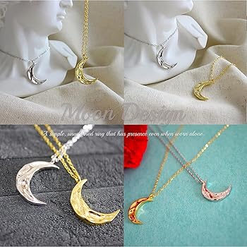 Amazon | ゴールド シルバー925 18K 18金 本物 三日月 Amazon | ゴールド シルバー925 18K 18金 本物 三日月