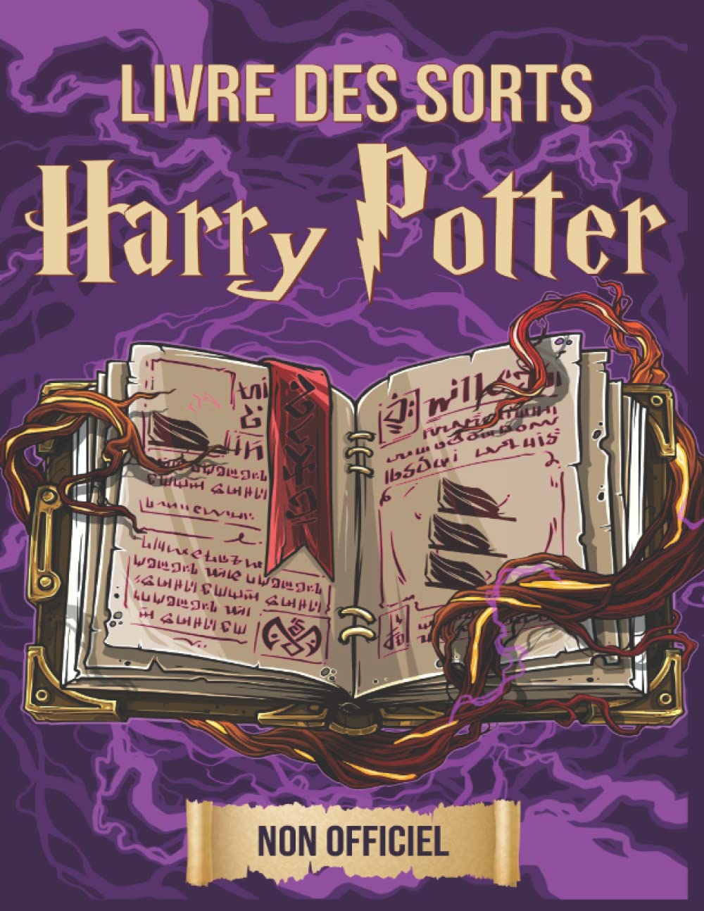 Pages Du Livre De Sorts De Harry Potter La Bibliothèque De Poudlard