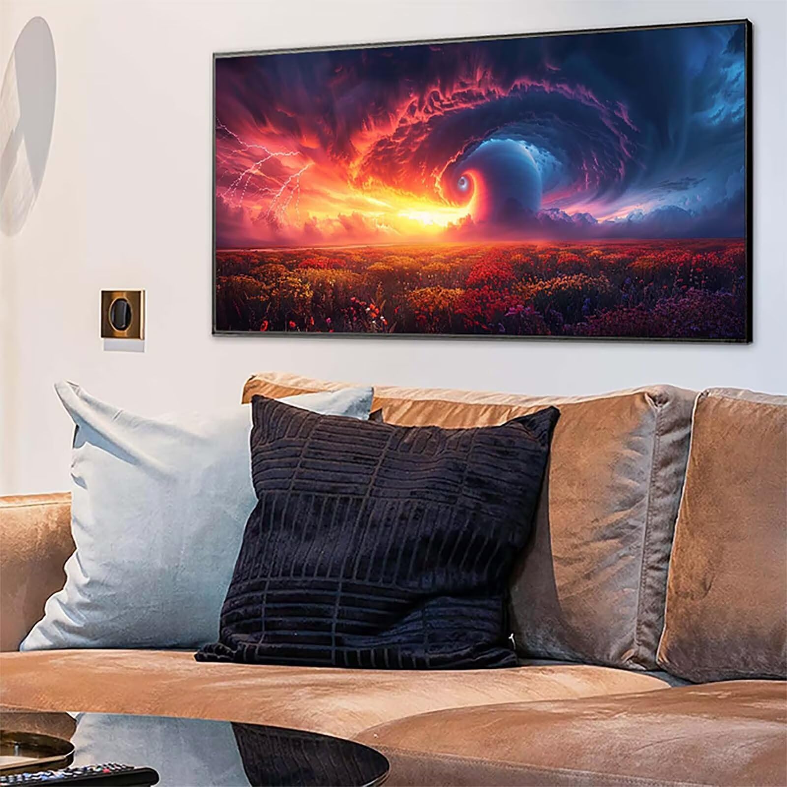 Tramonto 5D DIY Diamond Painting Grandi Dimensioni 100x200cm 5-7823