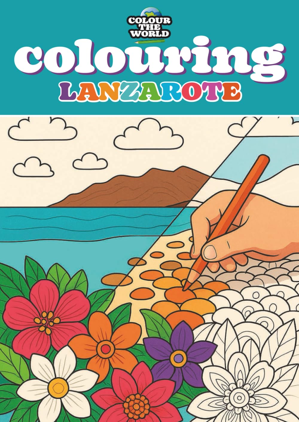 colouring LANZAROTE (COLOUR THE WORLD)