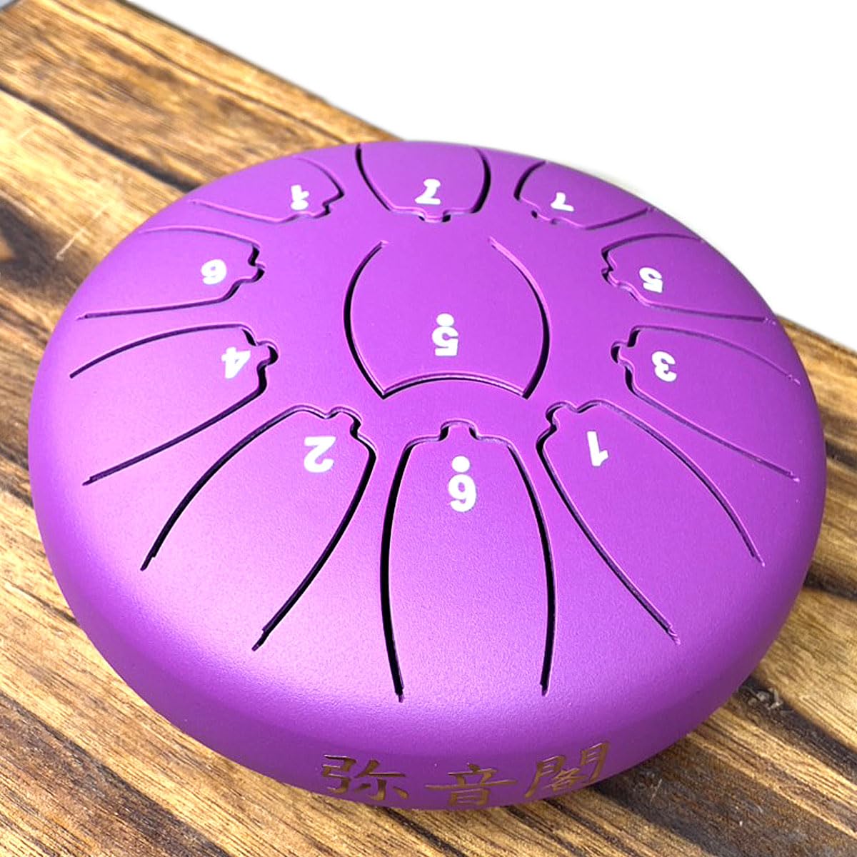 Amazon | 弥音閣タングドラム スリットドラム 11音 6インチ 収納袋付き